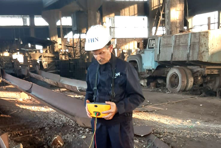“ER-Company” MMC-yə məxsus zavodun elektrik stansiyasında elektrik avadanlıqlarının torpaqlanması sınağı keçirilib