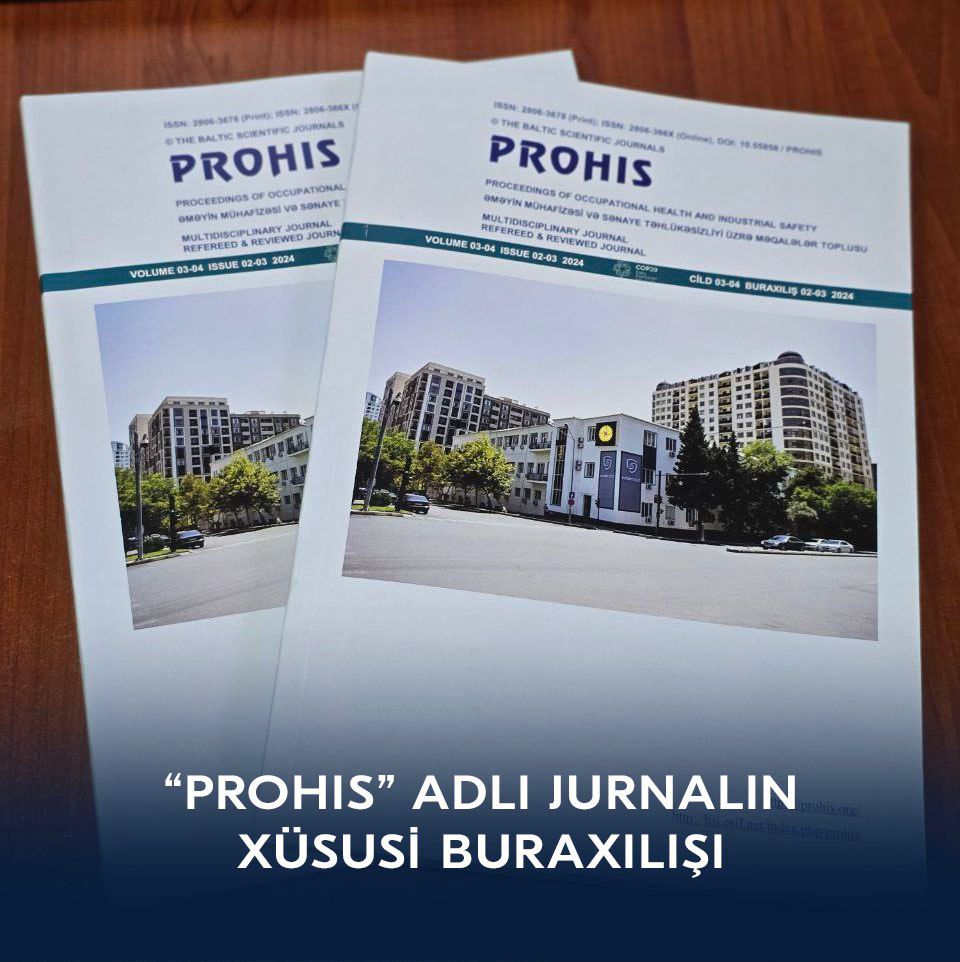 “PROHİS” adlı jurnalın xüsusi buraxılışı.