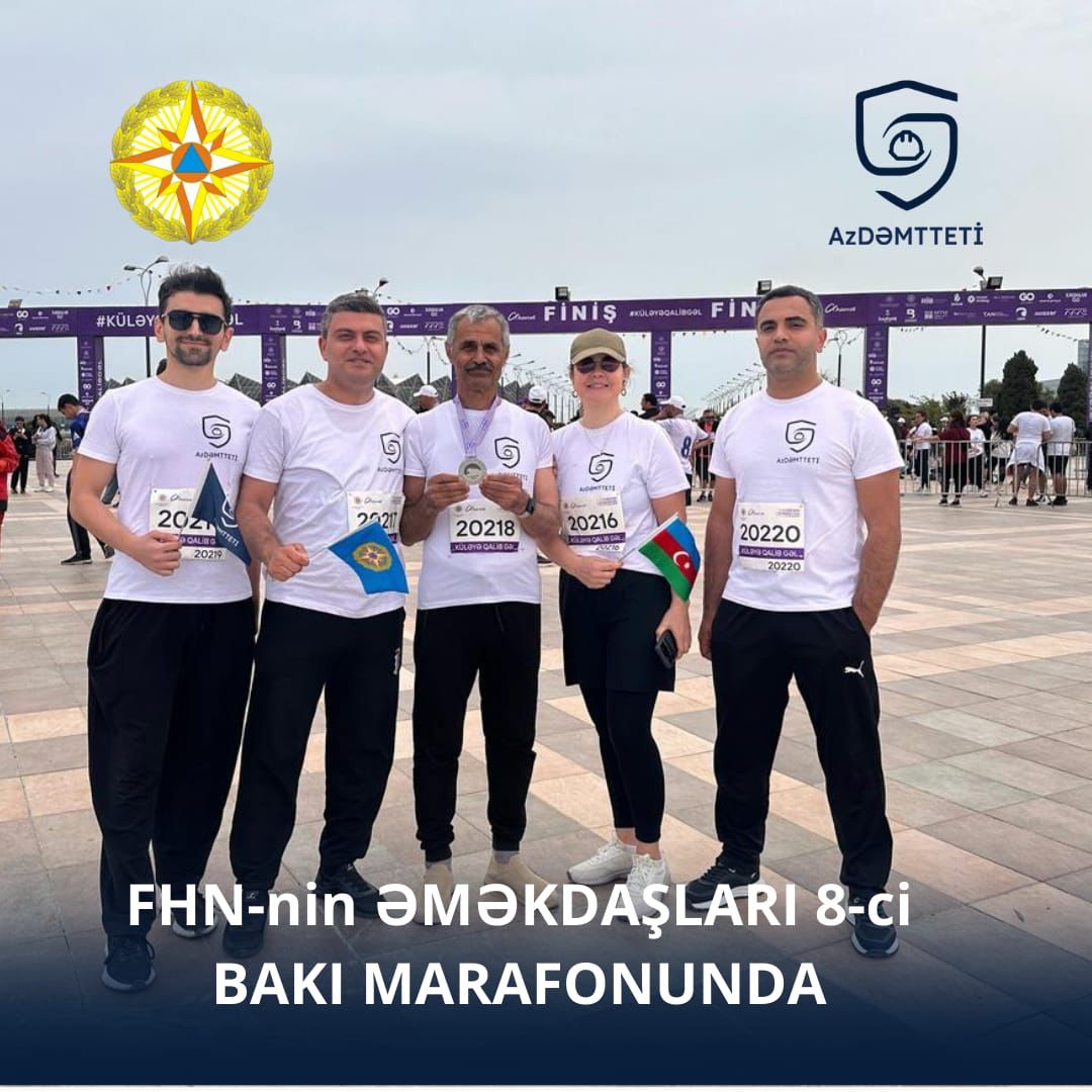 FHN-nin əməkdaşları 8-ci Bakı marafonunda