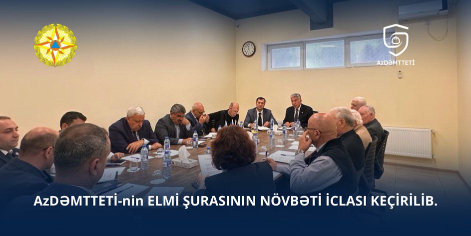 The next meeting of the Scientific Council of AzDəmtteti was held